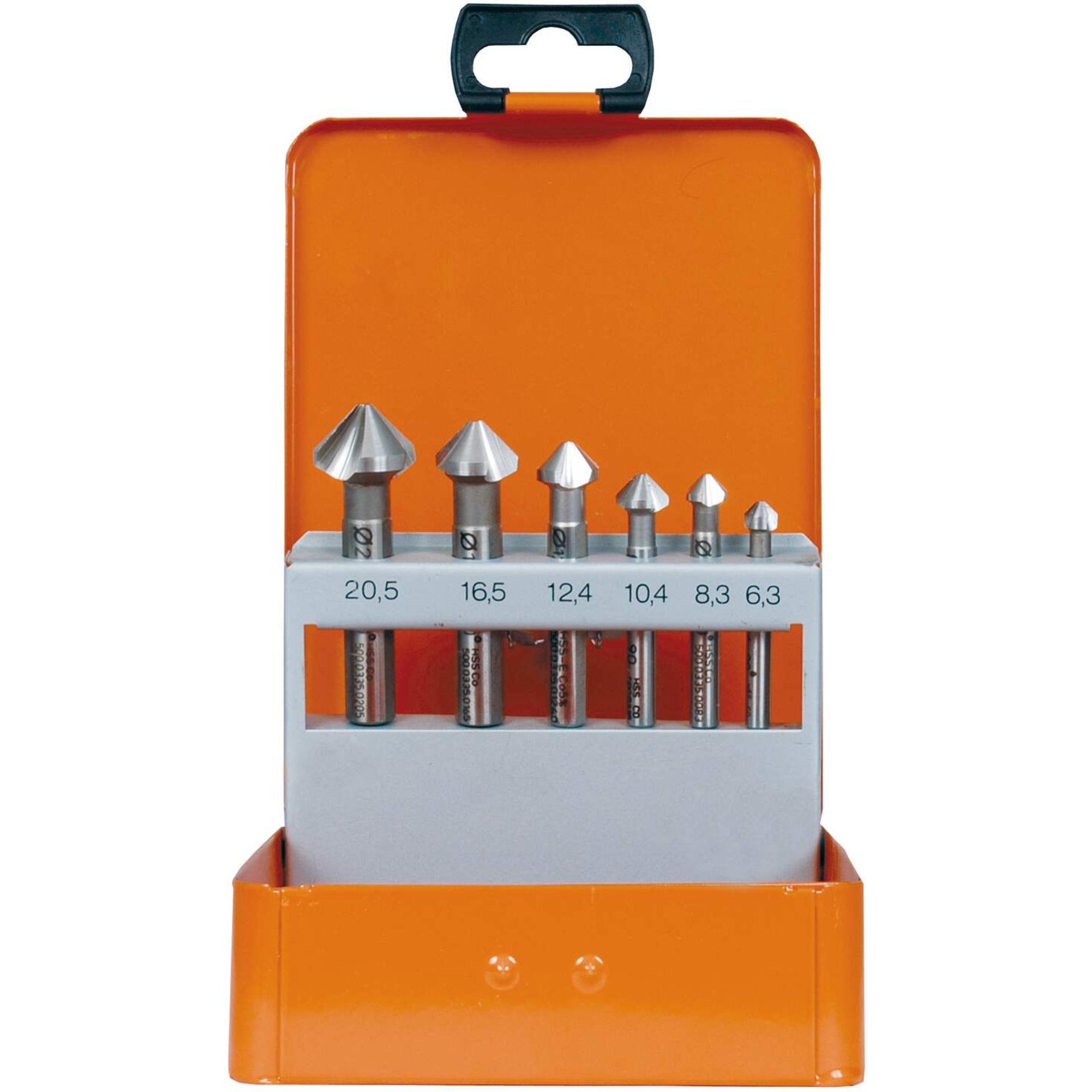 Fräserbits, Spitzbohrer, HSS-Bohrer, Set, Ø–Durchmesser