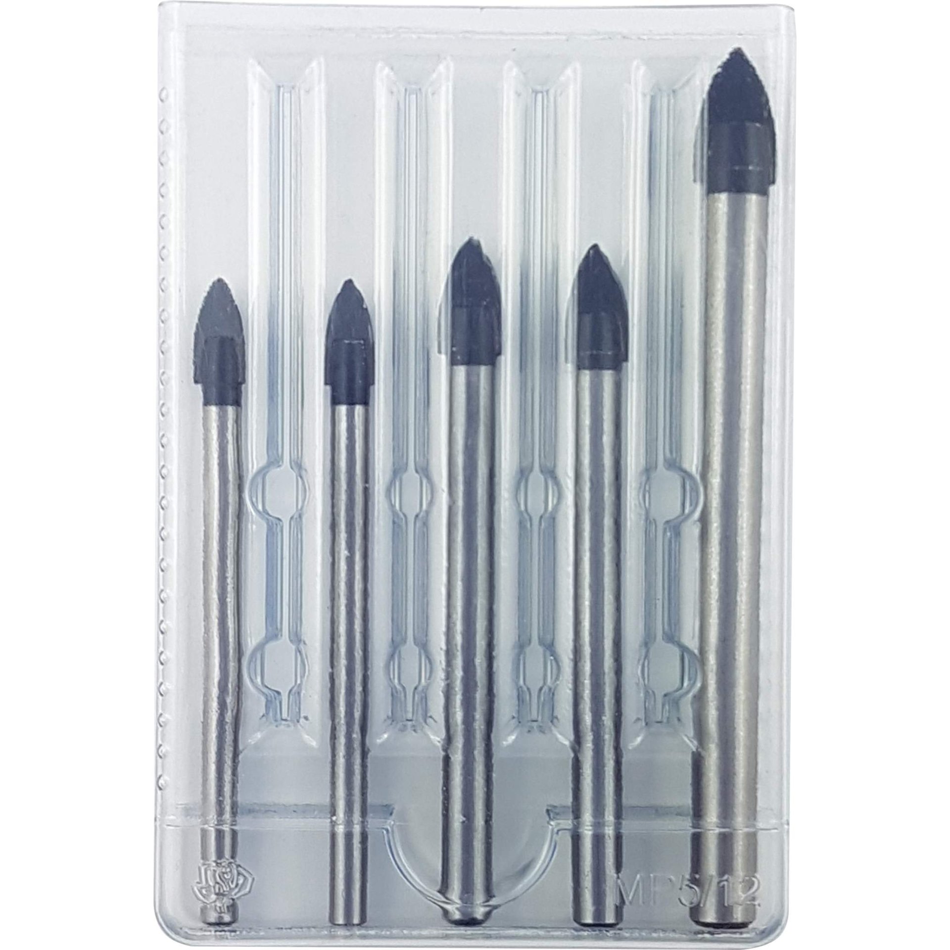 Nagelstift-Pinsel, Nail Art Pinsel, Nagelpinsel-Set, Kunststoffgriff, Silber metallic