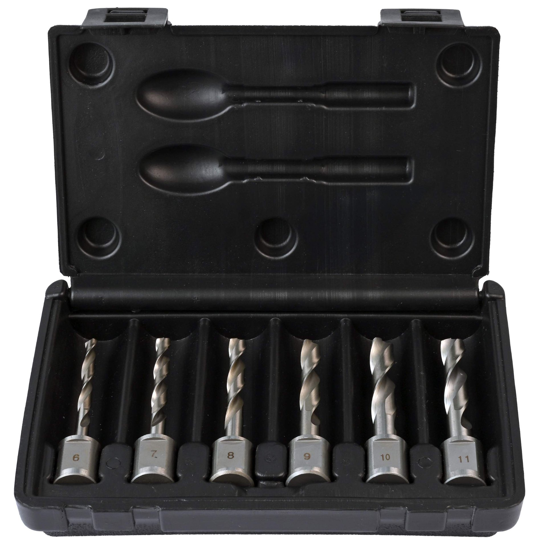 Bohrer-Set, Bohrer, Schraubendreher, Satz, Stahl