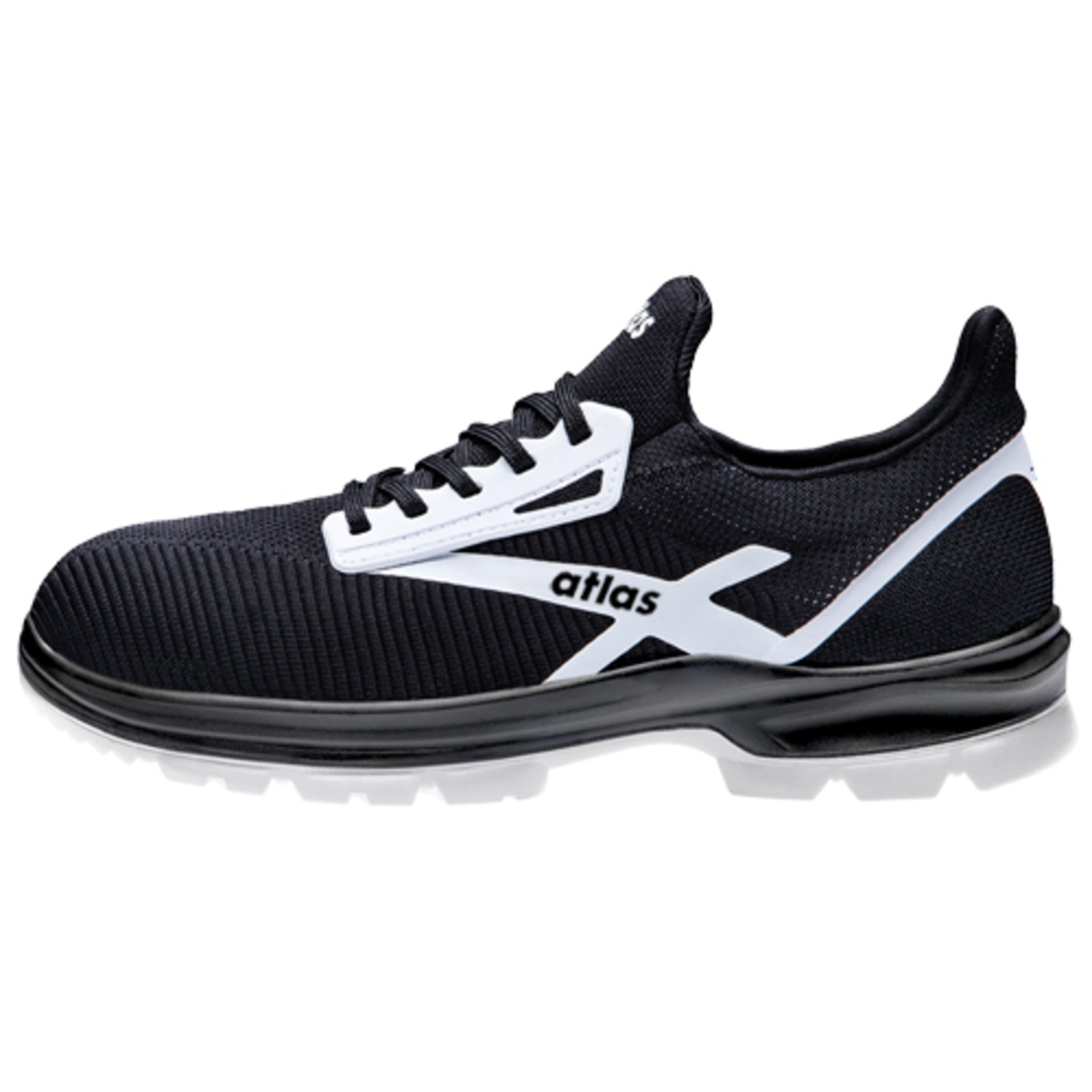 Schuh, Laufschuh, Sneaker, schwarz, Mesh