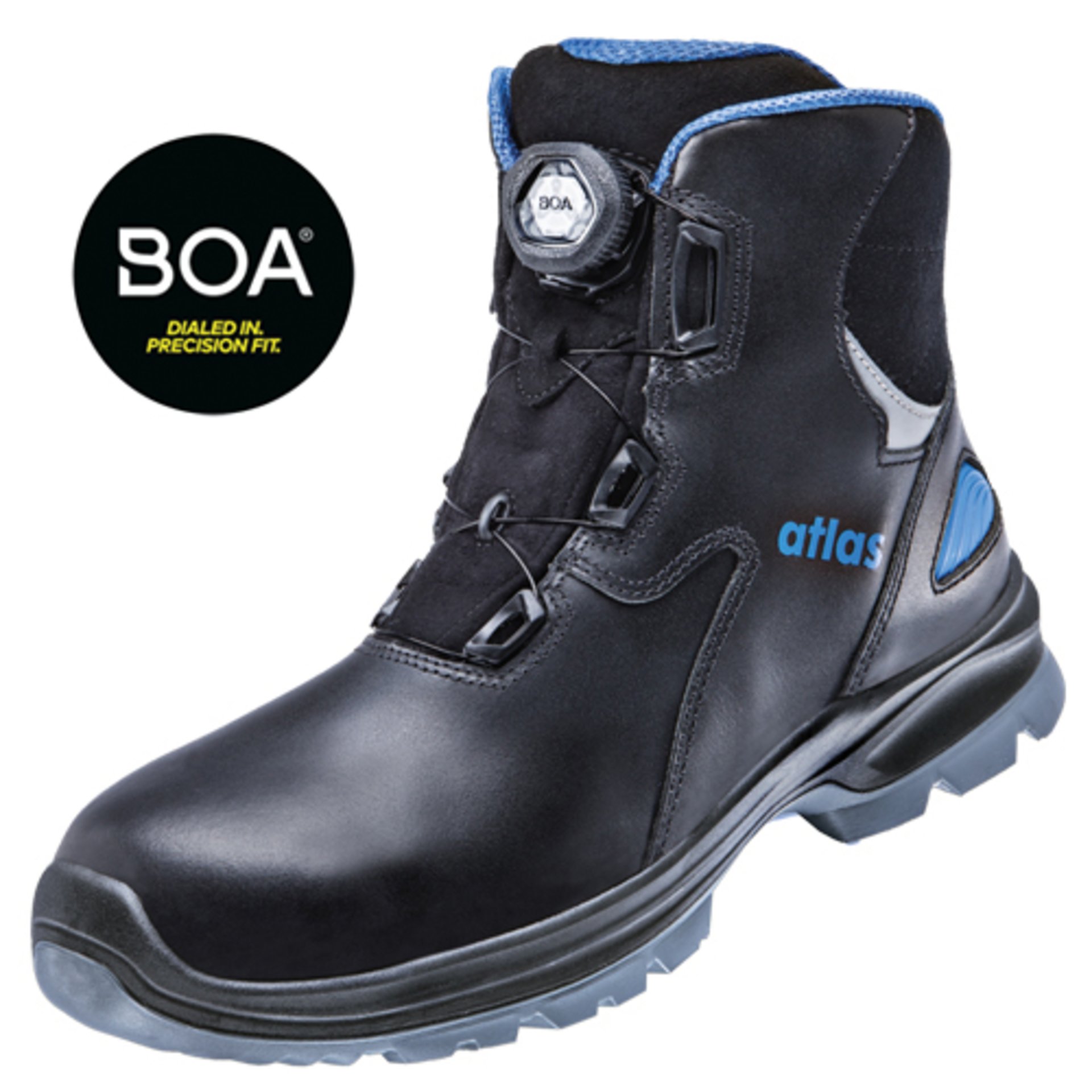 Stiefel, Arbeitsstiefel, Sicherheitsschuh, Stahlkappe, Gummi Sohle