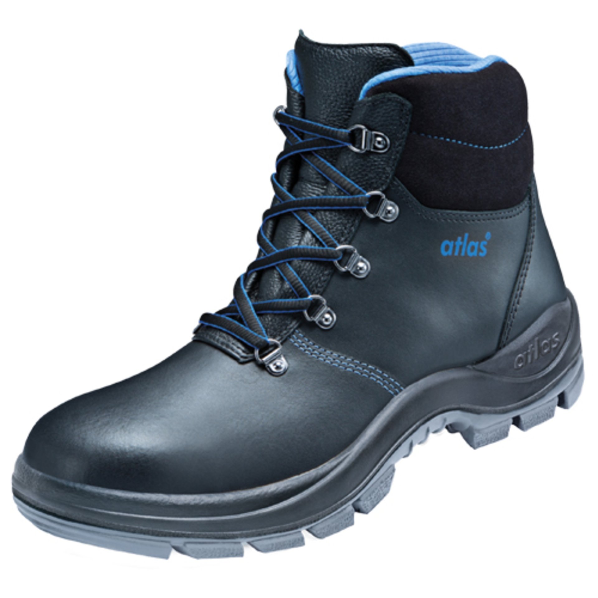 Stiefel, Wanderstiefel, Schnürstiefel, Ledergamas, Gummisohle