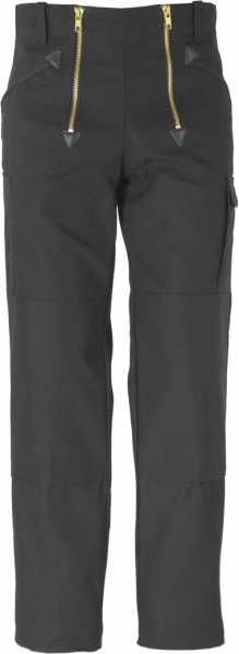 JOB-Zunfthose Canvas COOL schwarz mit Kniepolstertaschen
