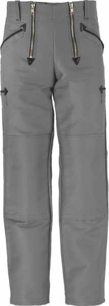 JOB-Zunfthose aus Doppel-Pilot grau mit Kniepolstertaschen